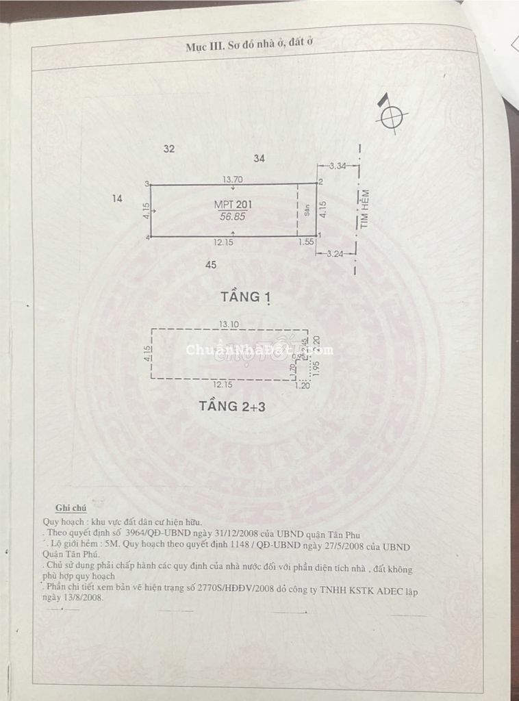 Bán Nhà đẹp HXH Nguyễn cửu Đàm P Tân sơn Nhì