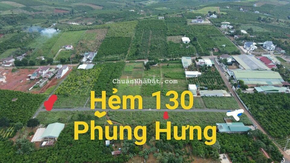 Bán lỗ!! Lô góc 2 Mặt tiền hẻm 130 Phùng Hưng, Lộc Tiến, Bảo Lộc gấpp!