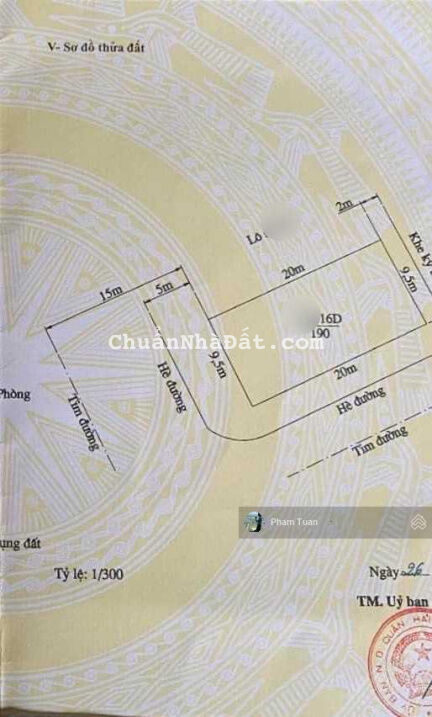 Lô góc 2 mặt tiền đường 30m đất tuyến 2 Lê Hồng Phong (C125) LH 0917 696 698
