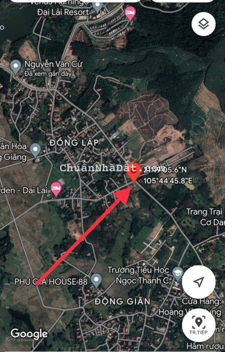 Bán lô đất cực đẹp tại thành phố Phúc Yên - Vĩnh Phúc, giá cực rẻ 4167m2 đã tách làm 4 sổ đỏ