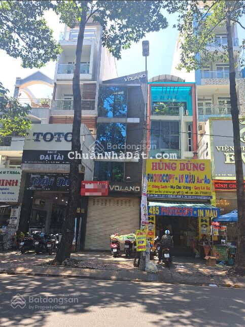 Ngang 4.5m - cho thuê nhà mặt tiền 484 Tô Hiến Thành, Quận 10