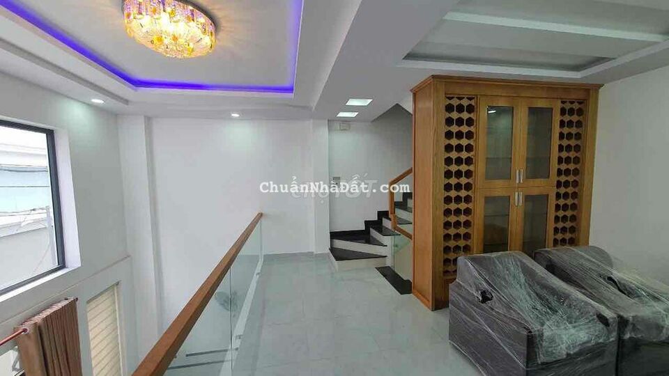 CHO THUÊ NHÀ PHỐ LIỀN KỀ NGUYỄN VĂN DUNG P6 GÒ VẤP - TRỆT LỬNG 2LẦU ST