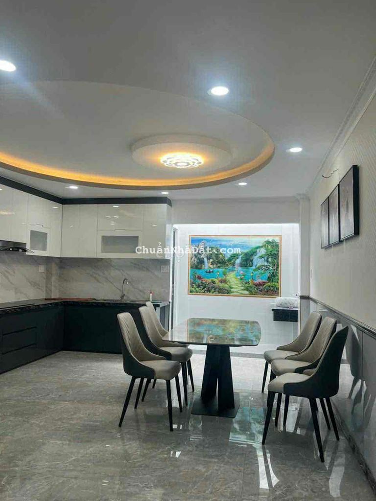 Cho thuê nhà HXT 1 Trệt Lững 3 Lầu ST Dương Quảng Hàm p5 GV