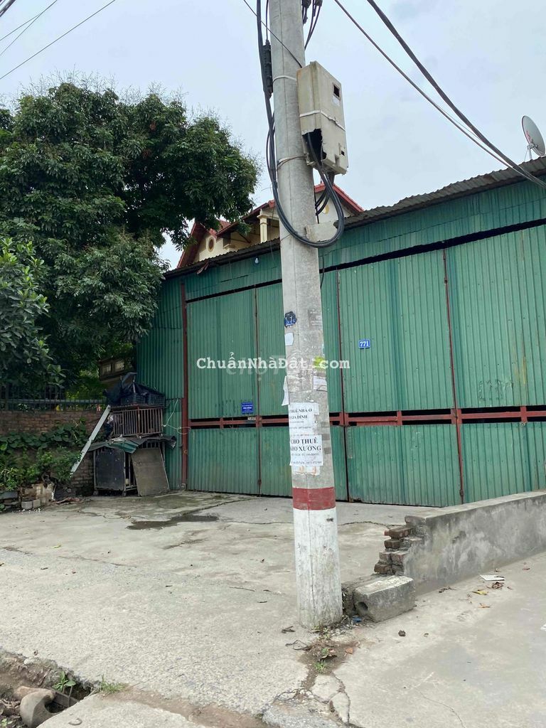 Cho thuê KHO XƯỞNG, 442 VĨNH HƯNG, gần Cảng Hà Nội