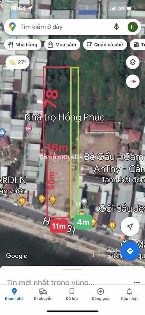 Cho  thuê mặt bằng trống diện tích cực rộng - Mặt tiền Hồ Bún Xáng, An