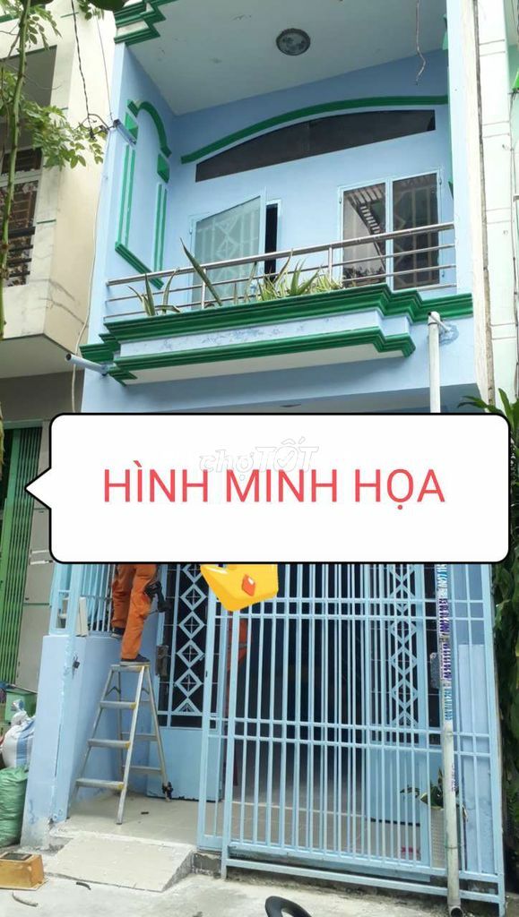 🏡🏡🏡 Nhà cho thuê Tân Hòa Đông Q, Bình Tân..DT 4×14 gồm 1 trệt 1 lầu