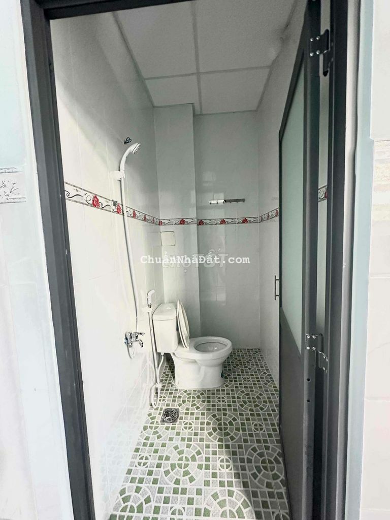 NHÀ MT ĐƯỜNG CÁCH 10m PHAN VĂN TRỊ-P5 — 10x3,6m TRỆT LẦU 2WC